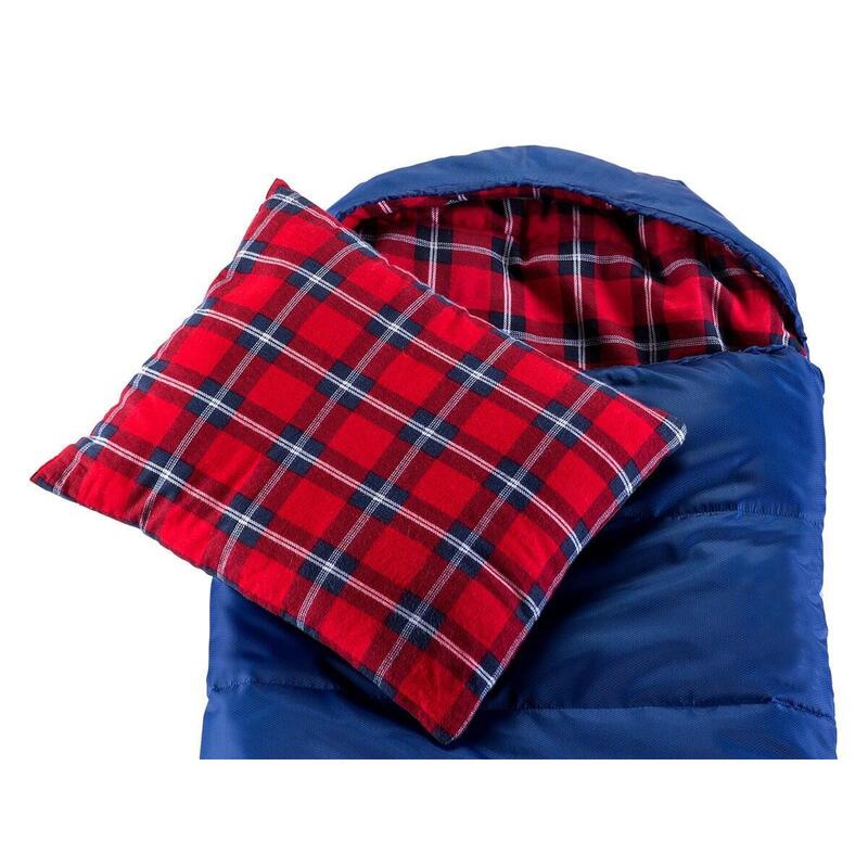 Poduszka turystyczna, kempingowa Dundee Sleepyhead, flanelowa poszewka