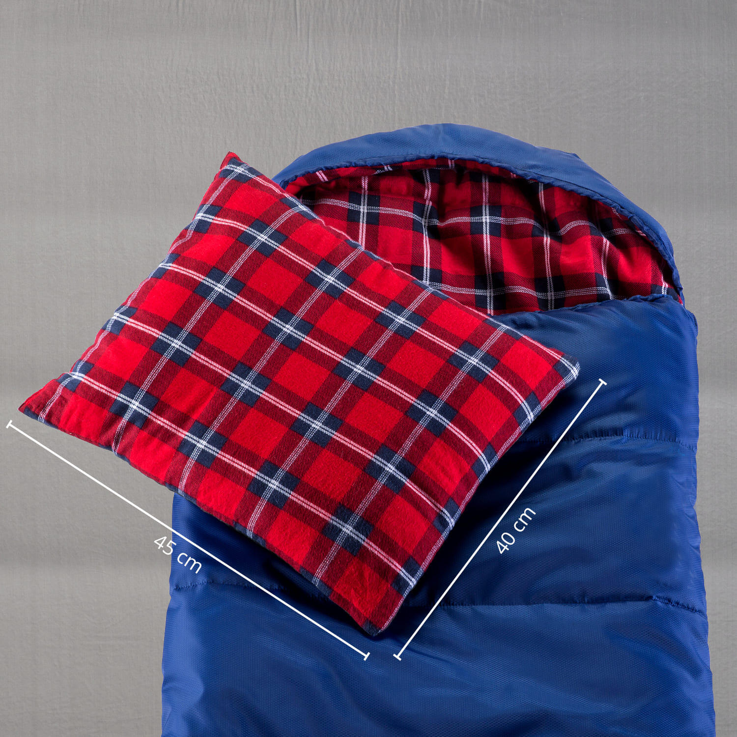 Reisekissen - Dundee Sleepyhead - Flanell - Kompressionspacksack 2/7