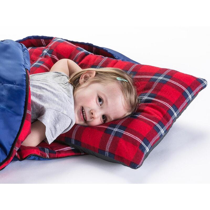 Poduszka turystyczna, kempingowa Dundee Sleepyhead, flanelowa poszewka