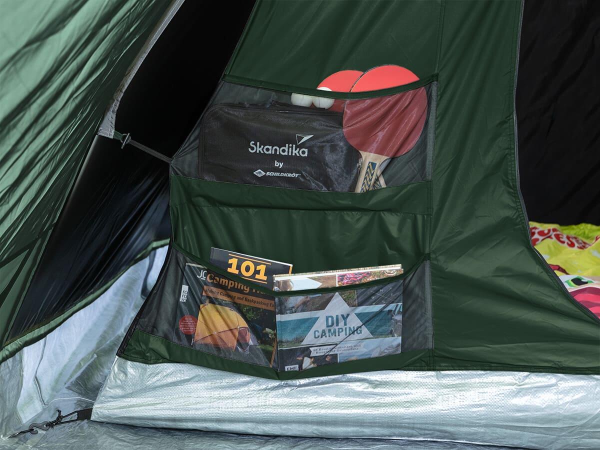 Tente tunnel Gotland 6 Sleeper Protect - 6 pers -  1 cabine sombre - Sol cousu 6/8