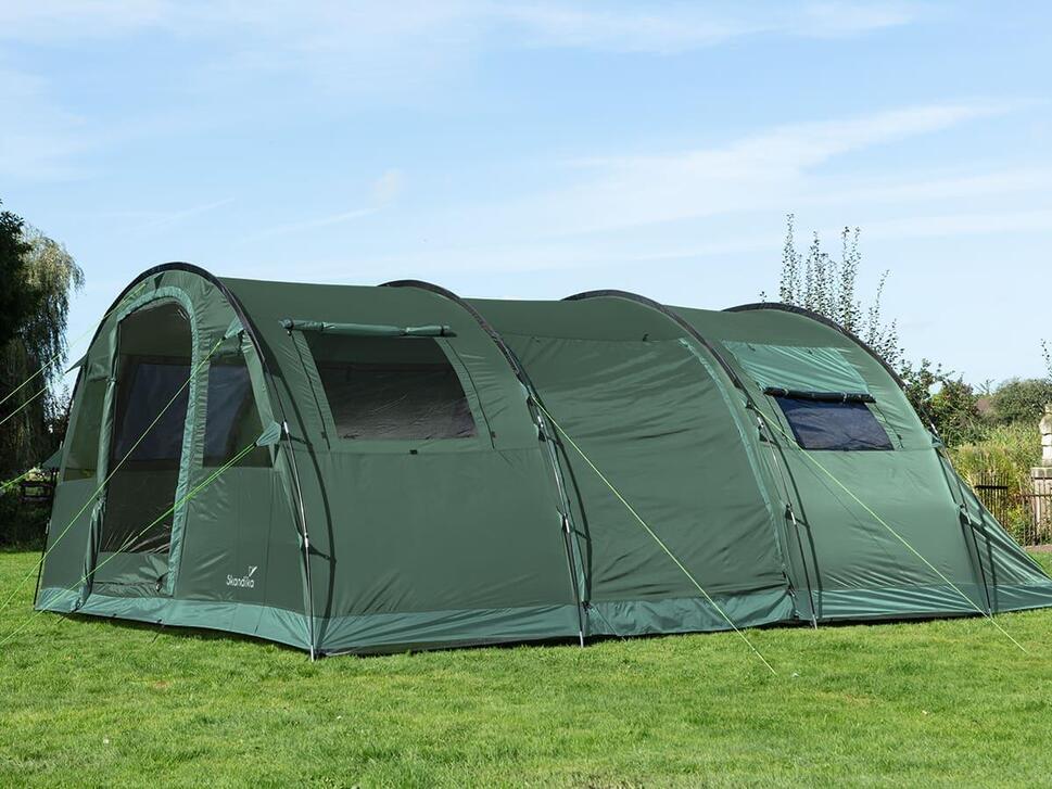 Namiot kempingowy tunelowy Gotland 6 Sleeper Protect, 6-osobowy, 1-2 sypialnie