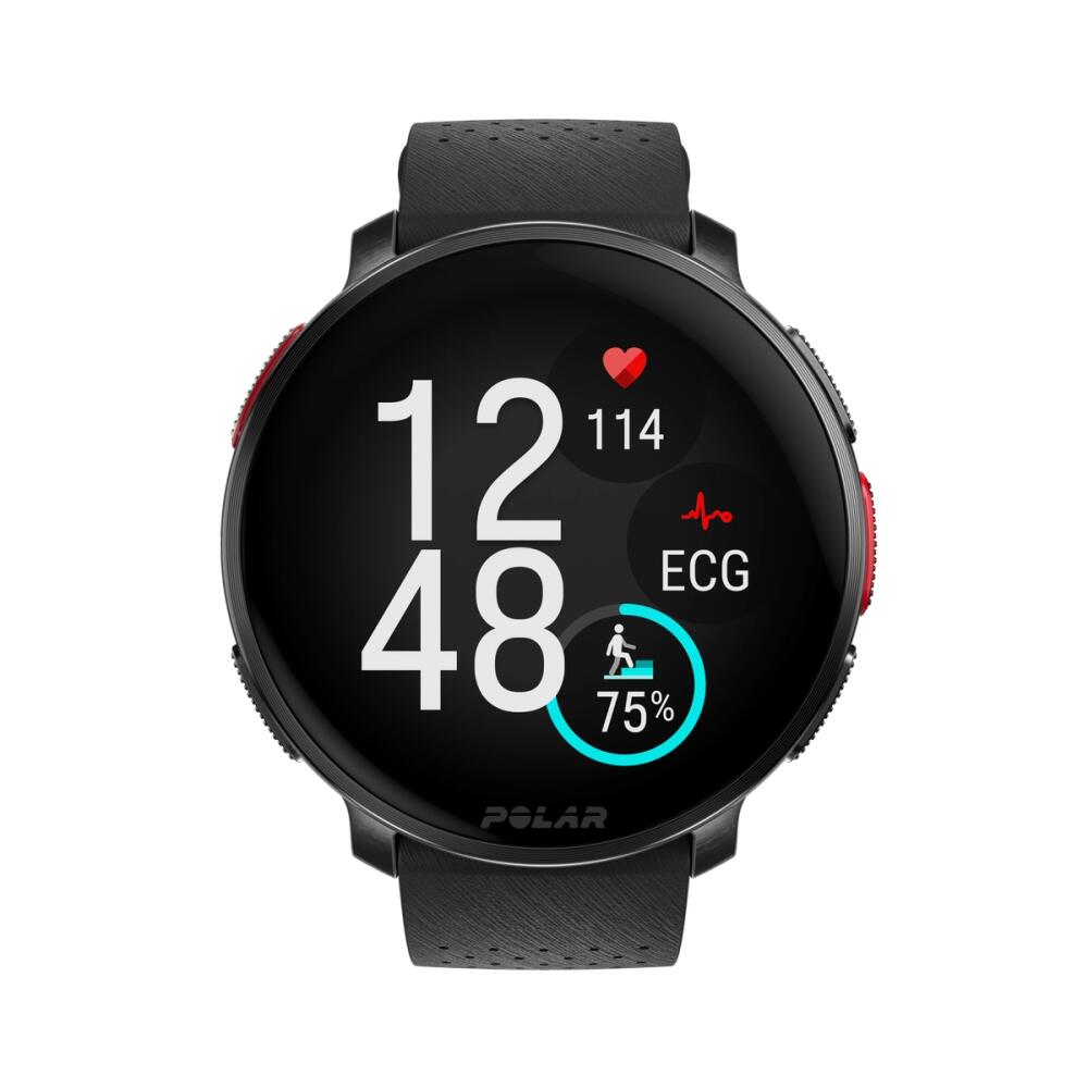 Montre connectée multisport - GPS, Cartes, SpO2, ECG - Vantage V3 Noir 2/7