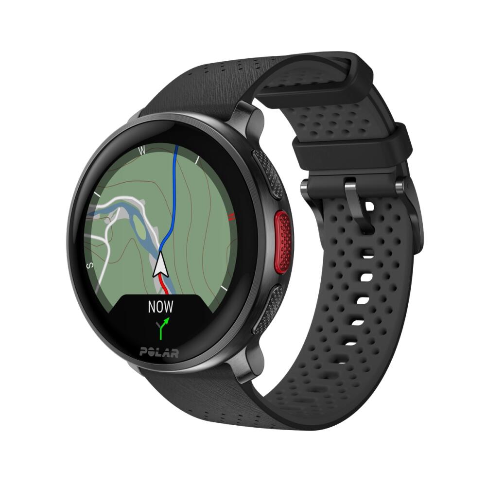 Sportwatch Premium GPS Mappe SpO2 ECG Vantage V3 Nero POLAR Decathlon