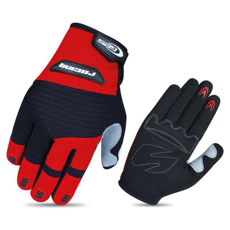 Guantes Largos Racing  Rojo Negro  Ges 1/2