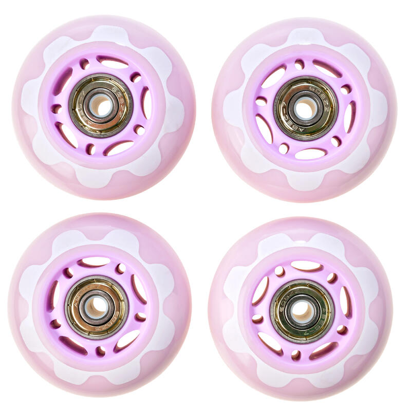 4x Kółka do rolek Raven Senia Violet 64mm PU