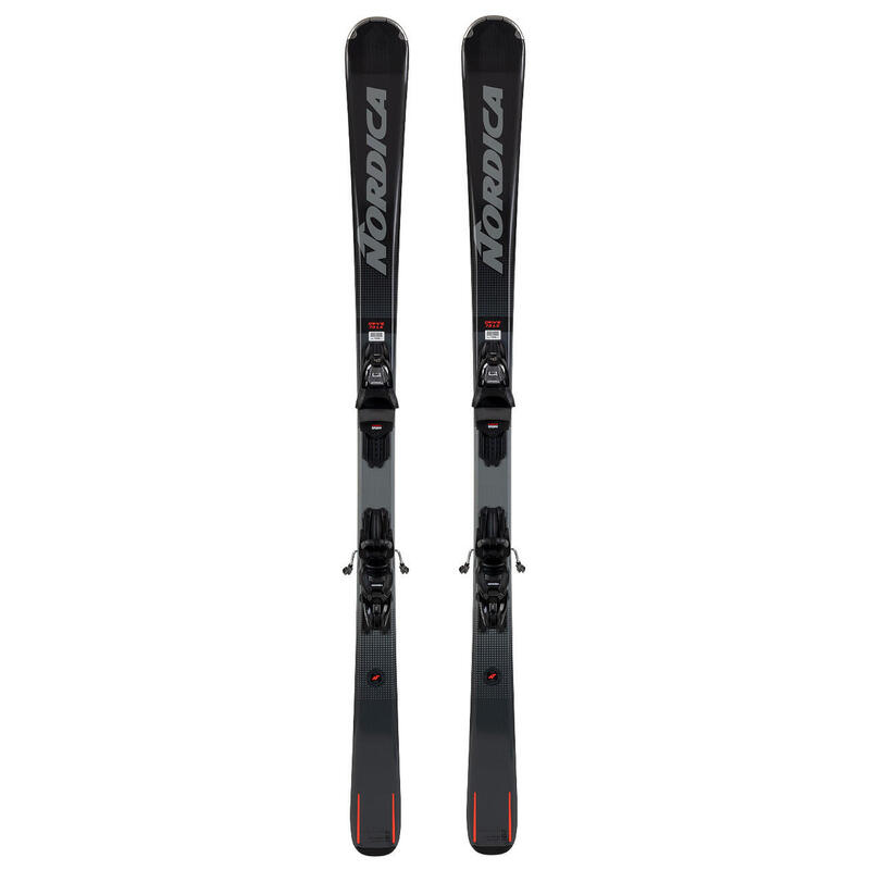 Narty zjazdowe męskie NORDICA DRIVE 73 + wiązania MARKER COMPACT10 z GRIP WALK