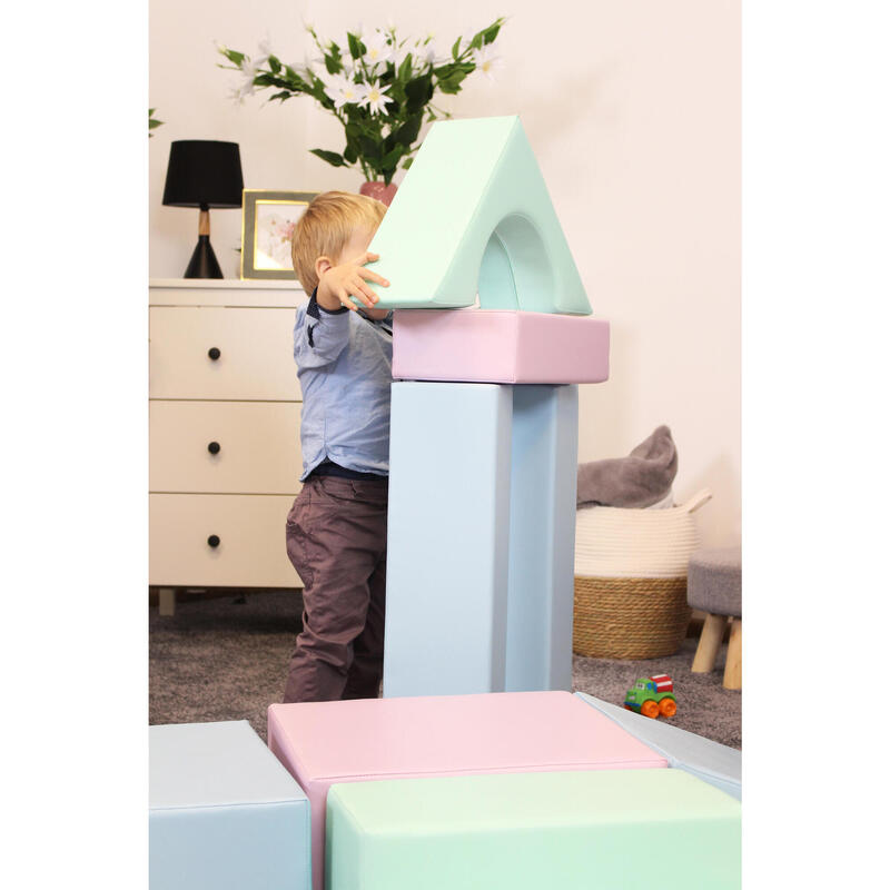 Blocs de Construction en Mousse Creativity, pastel clair