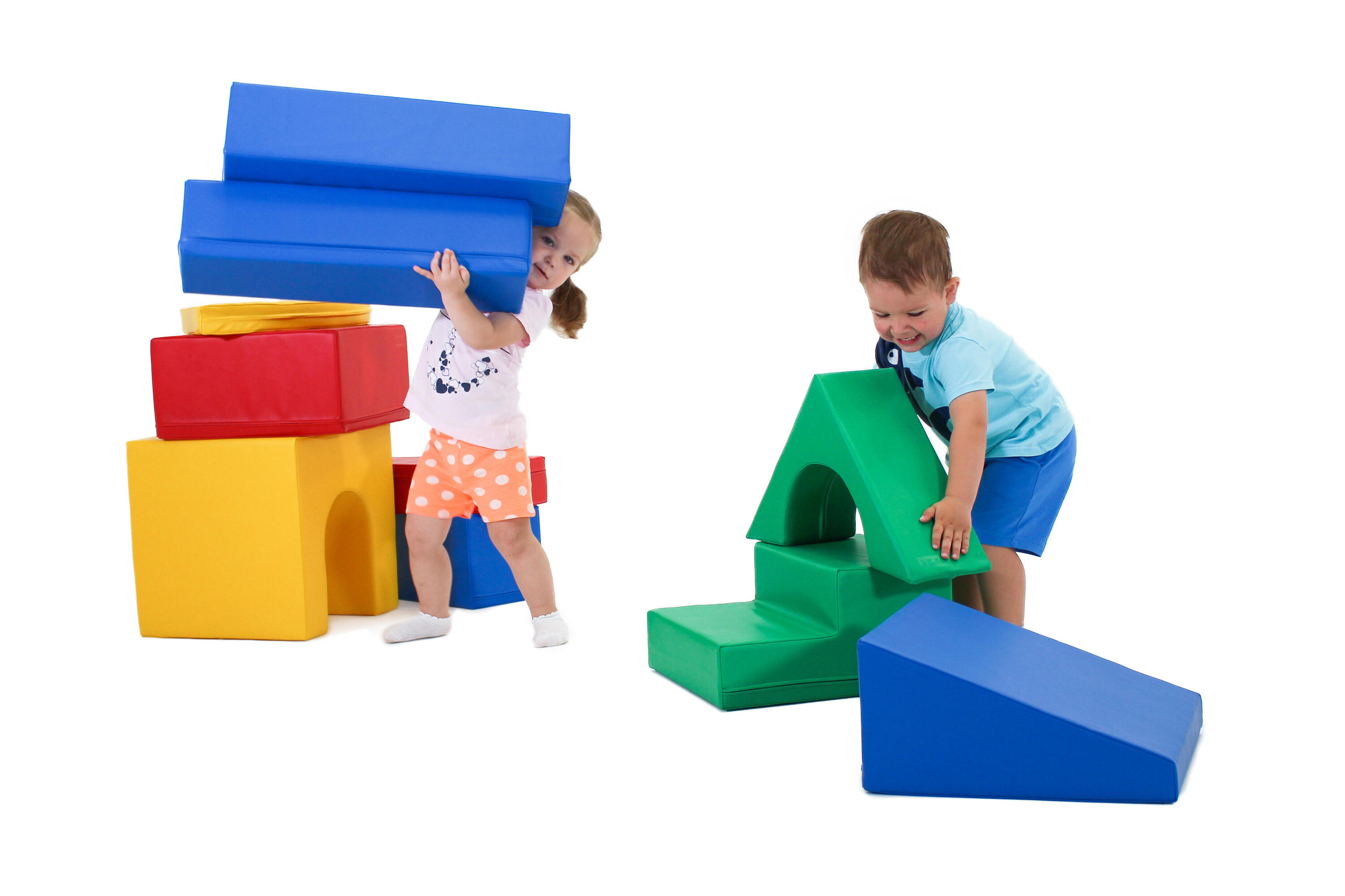 Conjunto de brinquedos macios para estimular a criatividade, multicolorido. 5/7