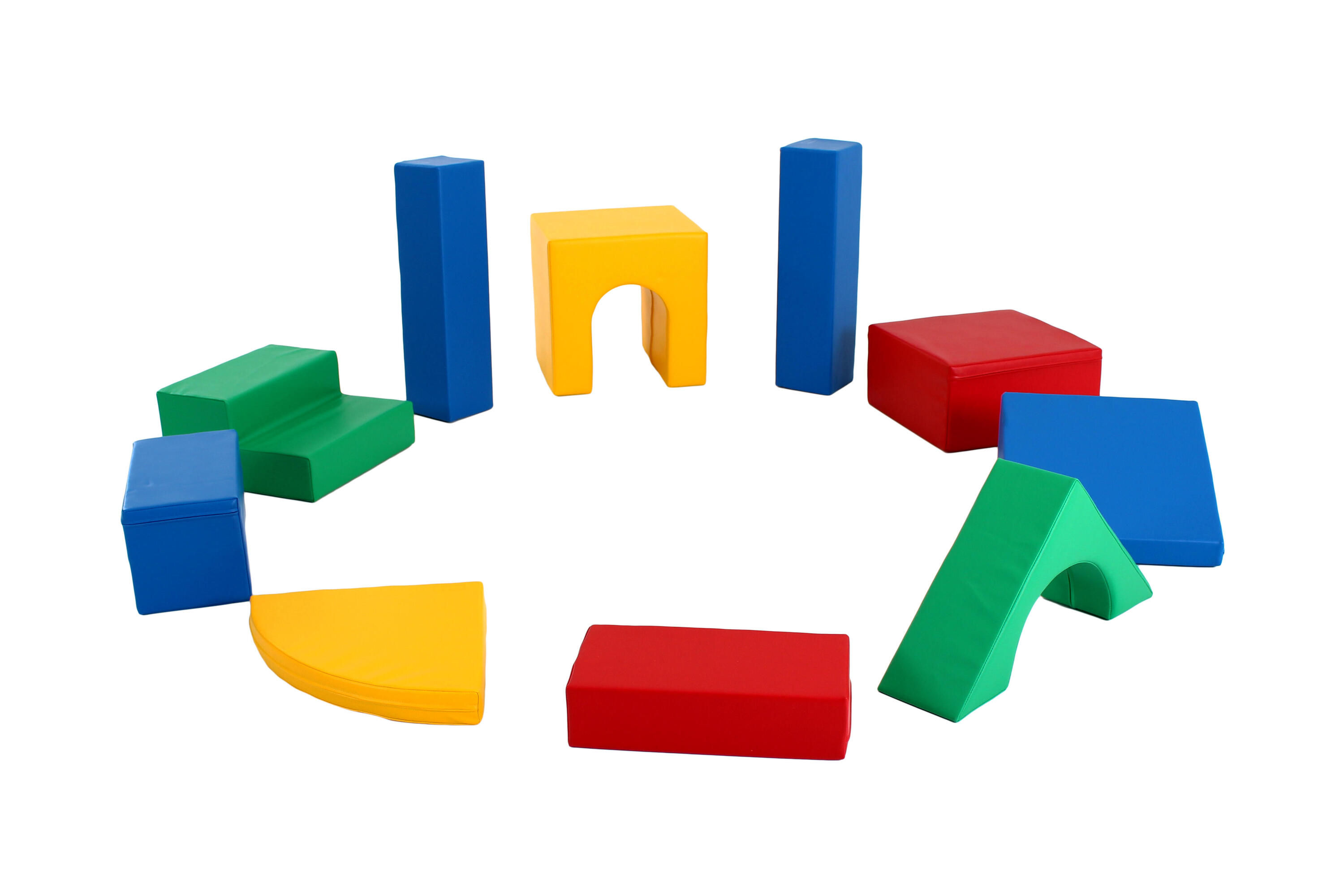Conjunto de brinquedos macios para estimular a criatividade, multicolorido. 6/7