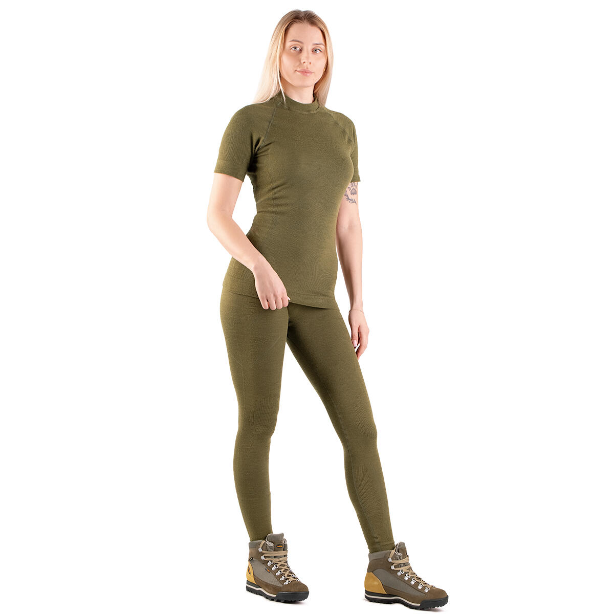 TAGART Damen thermoactive leggings Tagart Greenland aus Merinowolle