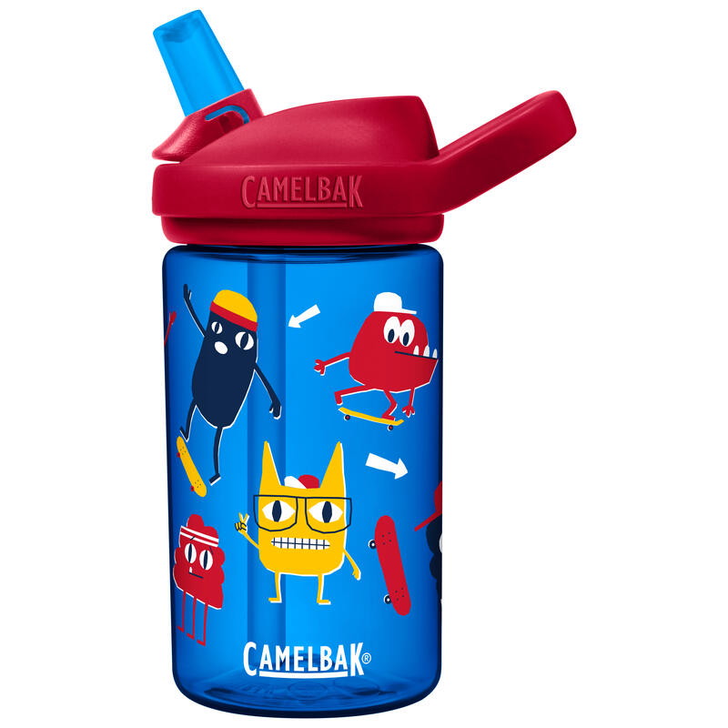 Bidon CAMELBAK Eddy+ Kids Bottle with Tritan™ Renew - Skate Monsters, 14OZ