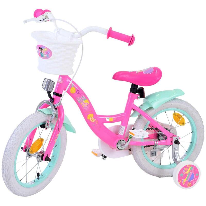 VOLARE BICYCLES Bicicletta per bambini Barbie, 14 pollici