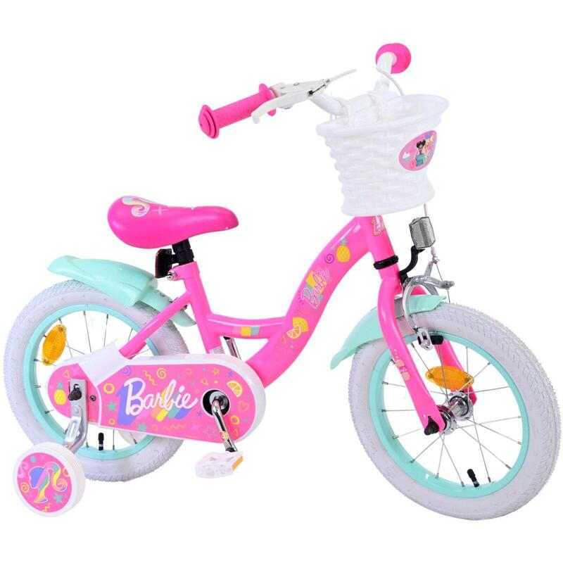 VOLARE BICYCLES Bicicletta per bambini Barbie, 14 pollici