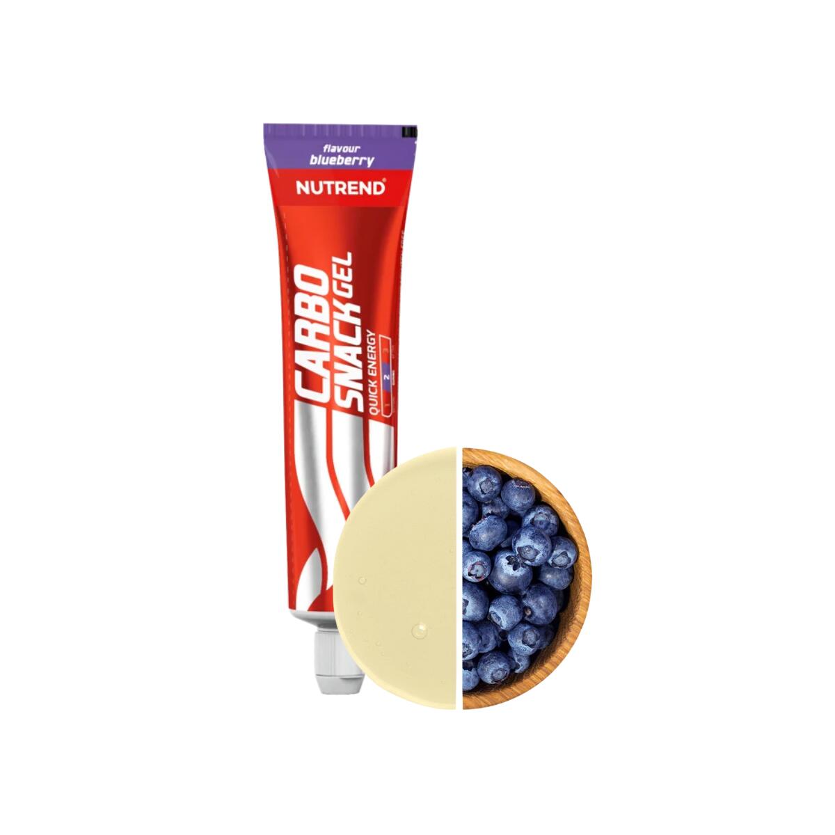 NUTREND Cyklistika - energetický gel, borůvka - tuba 55 g