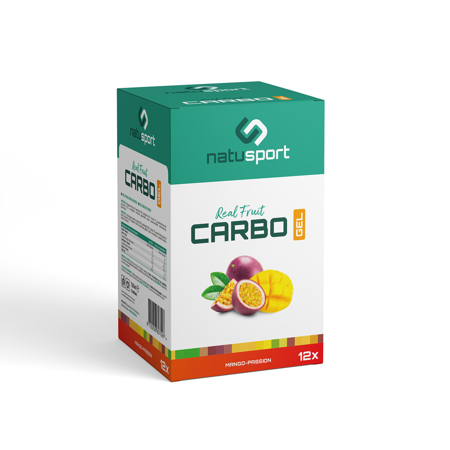 NATUSPORT Natusport Real Fruit Carbo Gel Mango - Passion