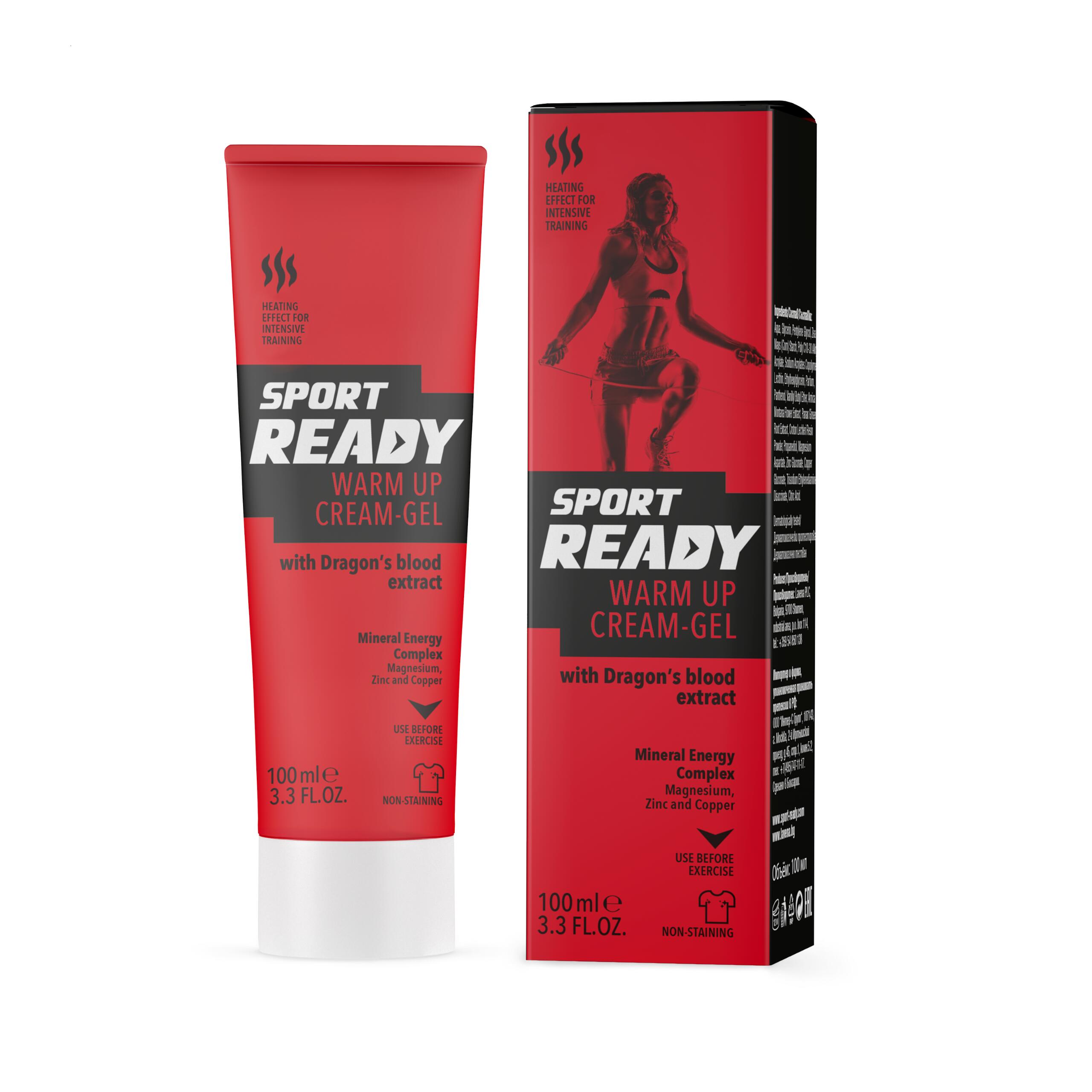 Rozgrzewający krem żel Sport Ready Warm Up Cream-Gel 100 ml