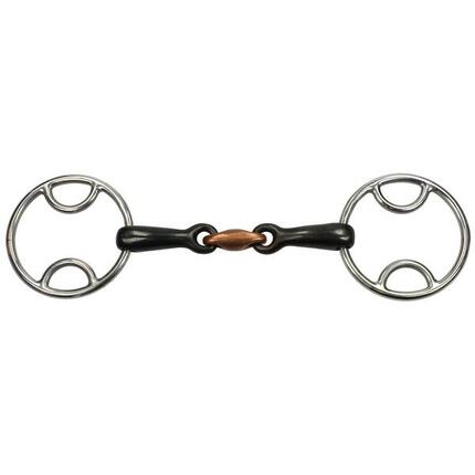 Mors double brisure en fer doux Shires