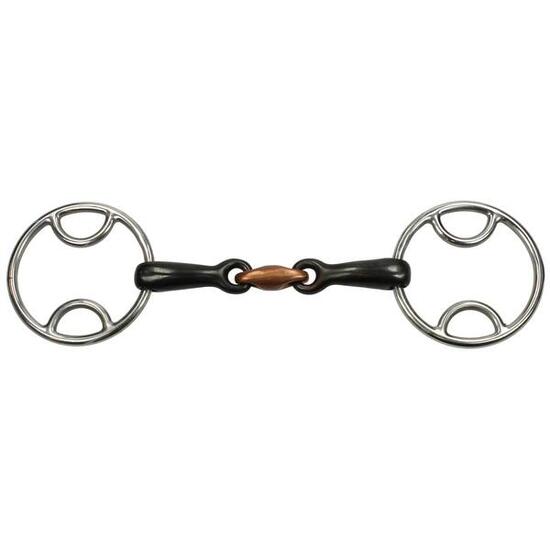 Mors double brisure en fer doux Shires