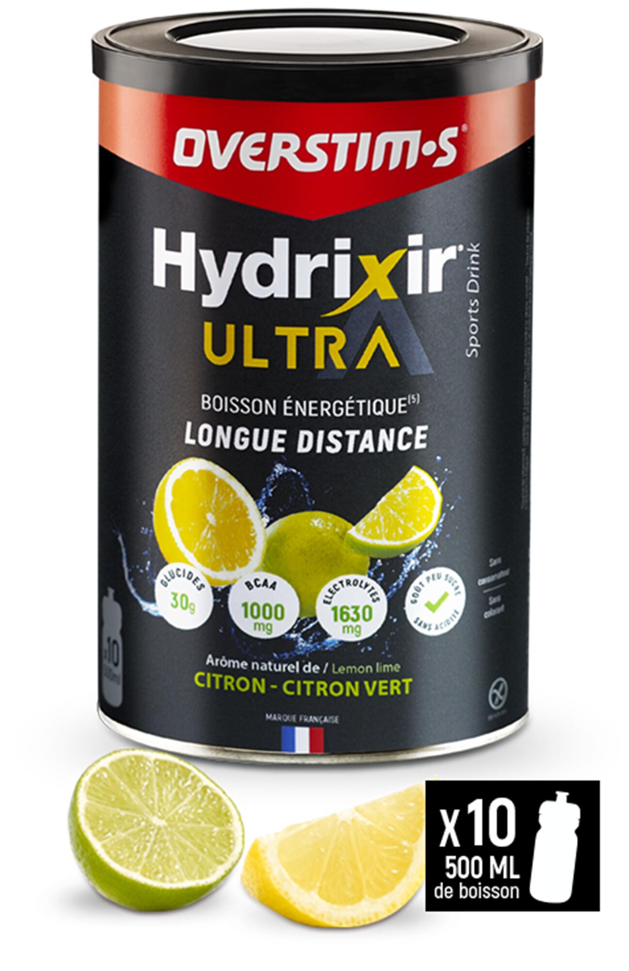 OVERSTIM.S Isotone drank - Hydrixir Ultra - Citroen limoen - 400 g