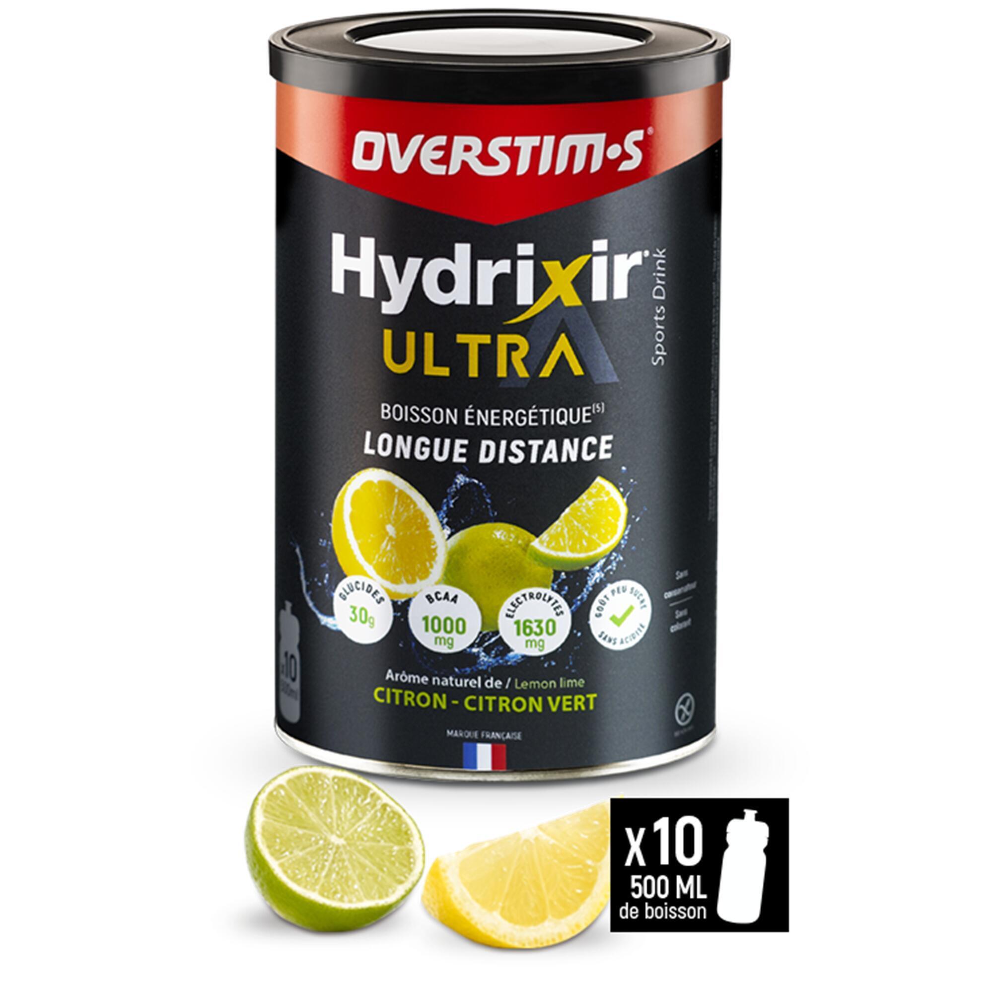 Overstim.s - Boisson Isotonique - Hydrixir Ultra - Citron Citron-vert - 400g - Boisson Isotonique - 400 G - Decathlon