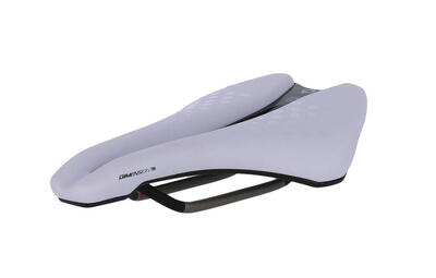 Zadel dimension tri 143 tirox unisex wit/zilver