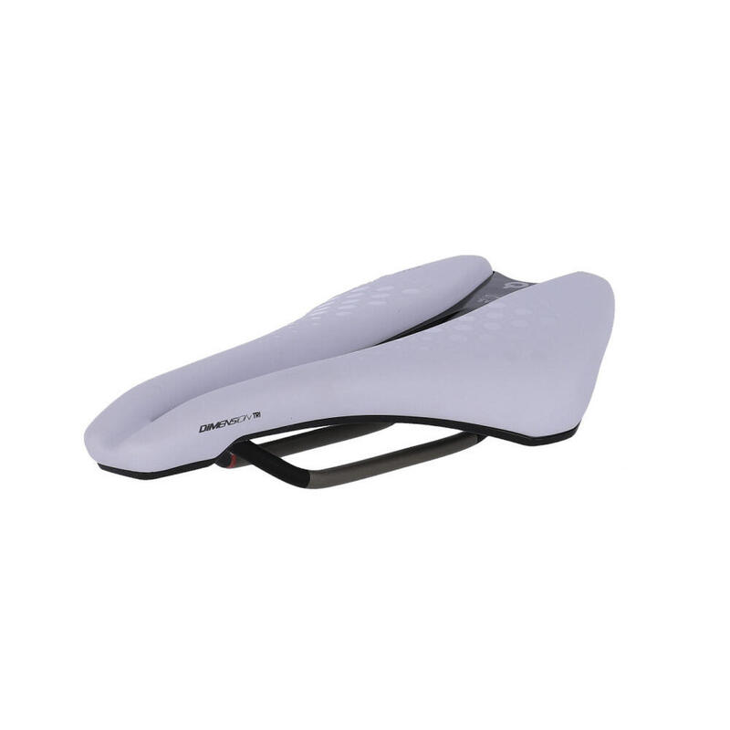 Selle Dimension TRI 143 Tirox Unisex blanche/argentée      13490€ 15990€ -15%    * La vente débute le 15/07/2025    PROLOGO Selle Dimension TRI 143 Tirox Unisex blanche/argentéeVendu exclusivement en ligne   
