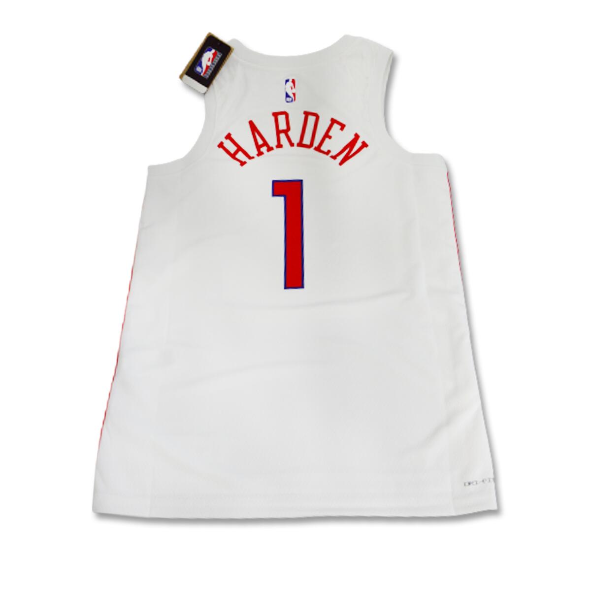 Koszulka Nike Philadelphia 76ers Swingman Jersey City Edition 22 James Harden 2/2