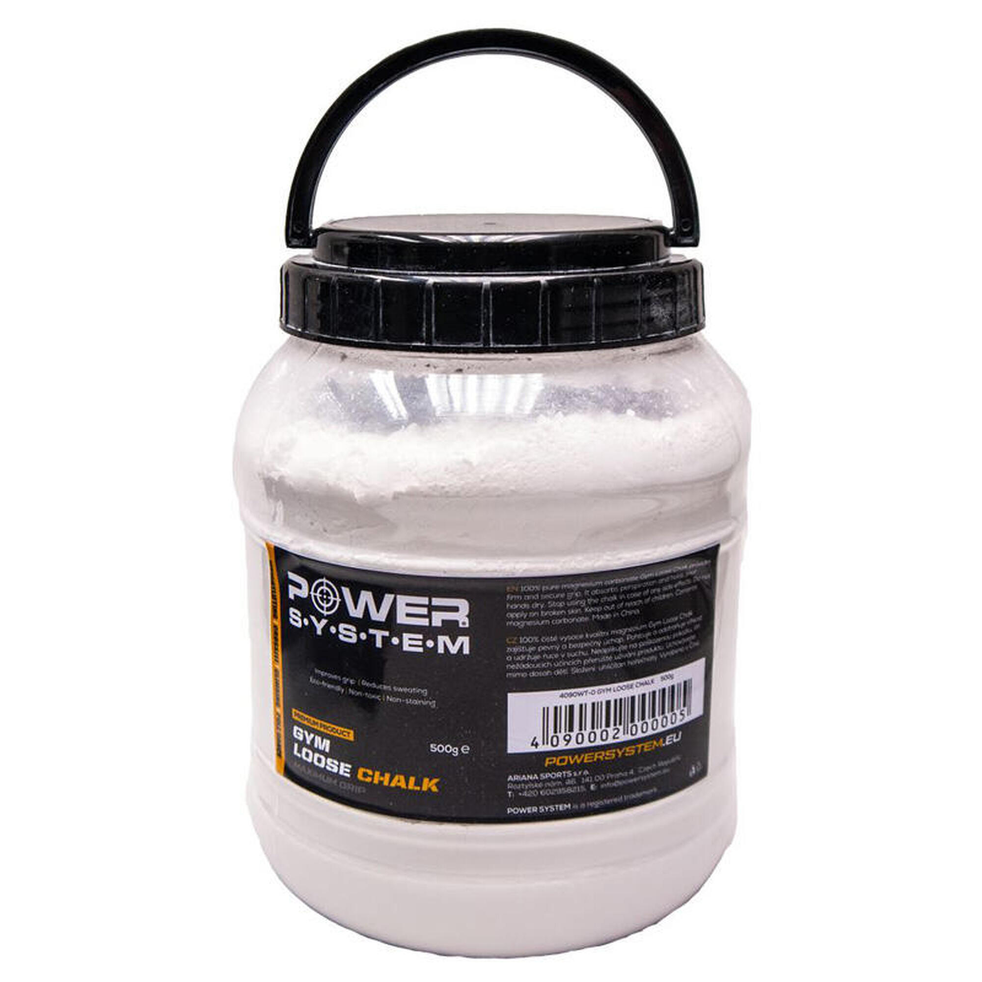 Magnezja POWER-SYSTEM Loose Chalk