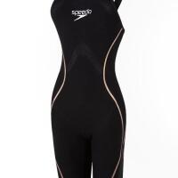 RODILLERA DE ESPALDA ABIERTA SPEEDO FASTSKIN LZR PURE INTENT - NEGRO/ORO ROSA - 3/5
