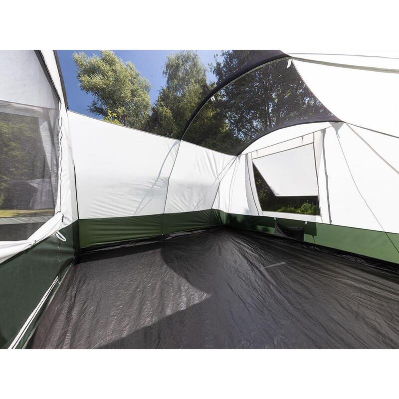 Tunneltent Indal 5 - Camping - 5 pers - Verdeelbaar interieur - Ingenaaide vloer