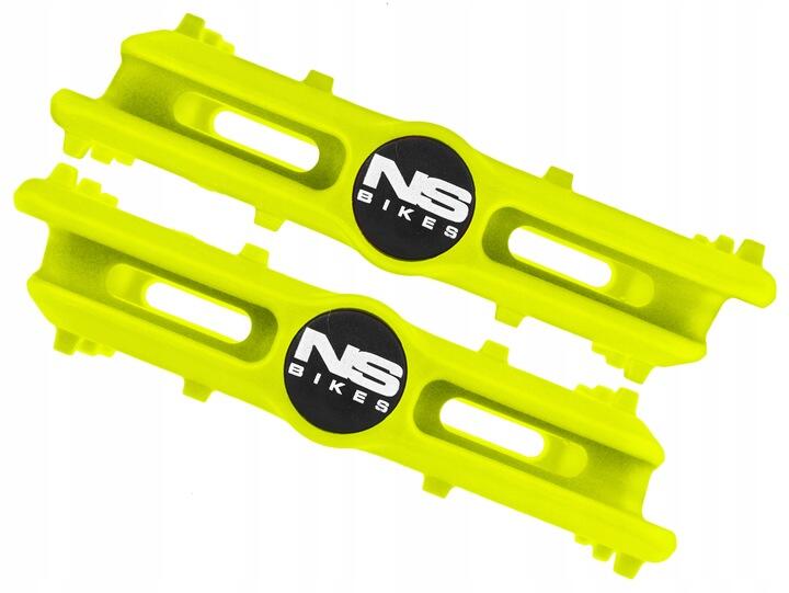 Pédales en nylon - lime 2/4