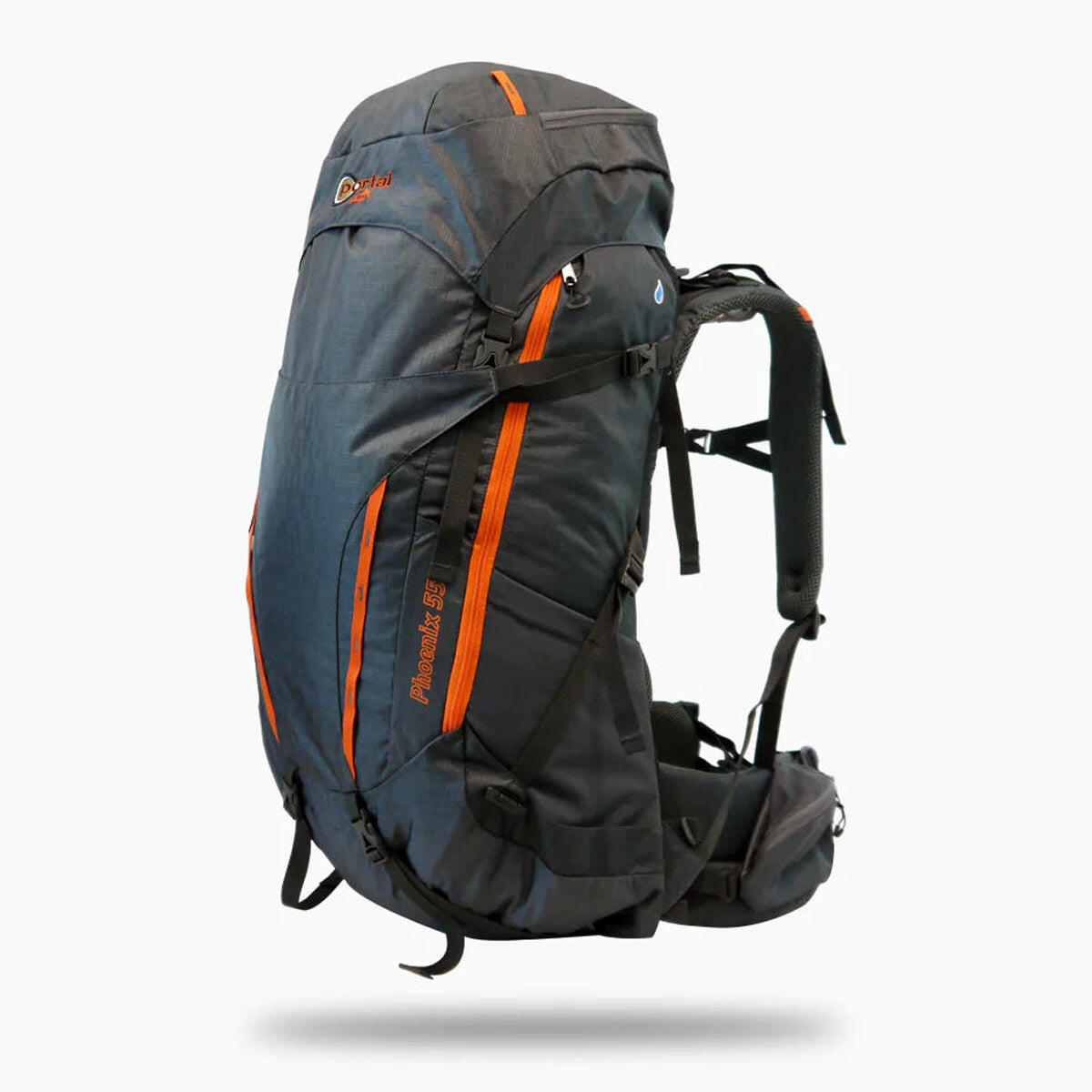 Phoenix 55 Litre Lightweight Rucksack Trekking Backpack PORTAL OUTDOOR Decathlon