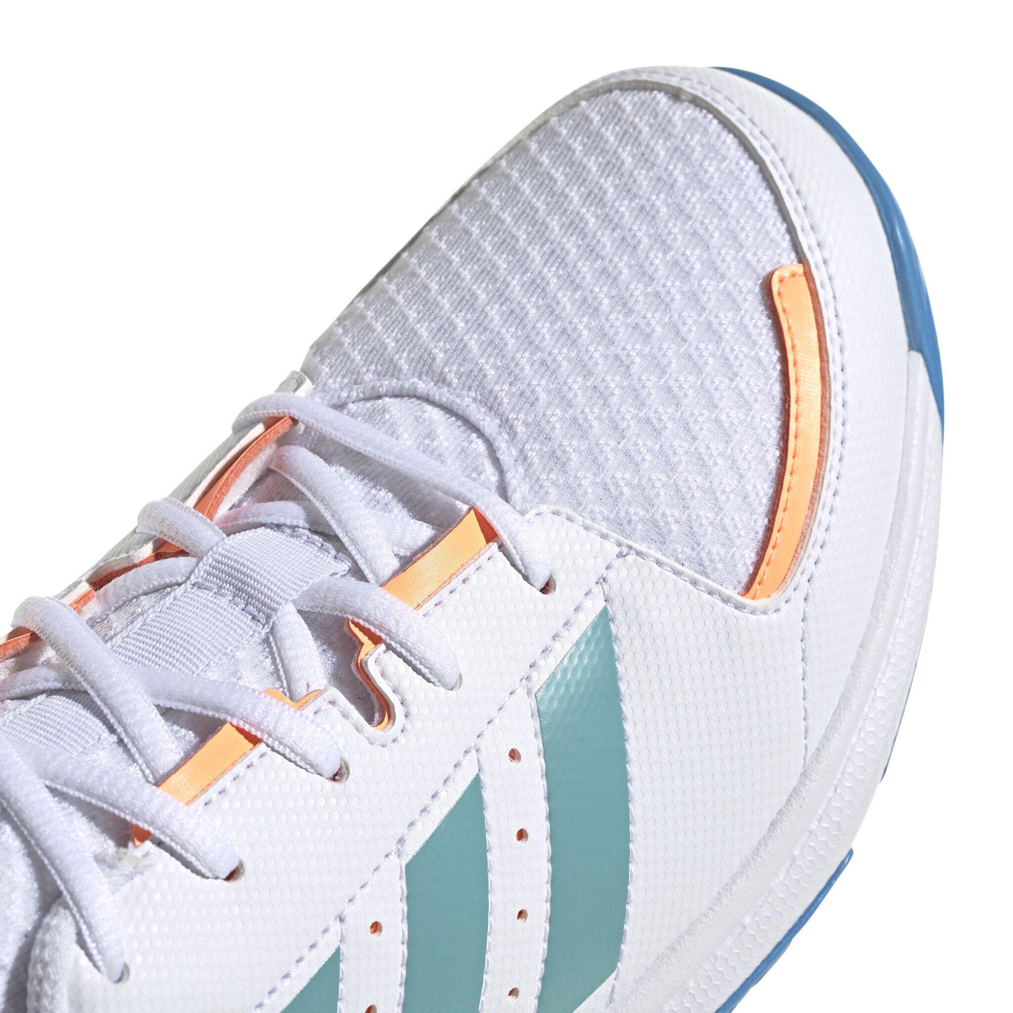 Tenis Y Padel Mujer - ADIDAS Ligra 7 W  - White/Green/Orange 5/6