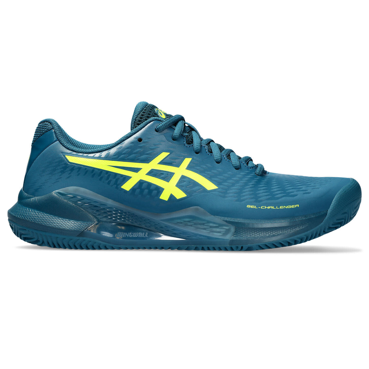 Asics - Asics Gel-challenger 14 Clay Blue 1041a449 400 - Chaussures De Sport - Bleu|jaune - 42,5 - Decathlon