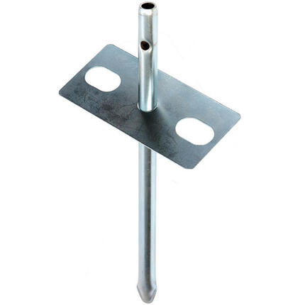 4er Set Sand Hering Platte für Windschutz Strand Bodenplatte Bodenanker