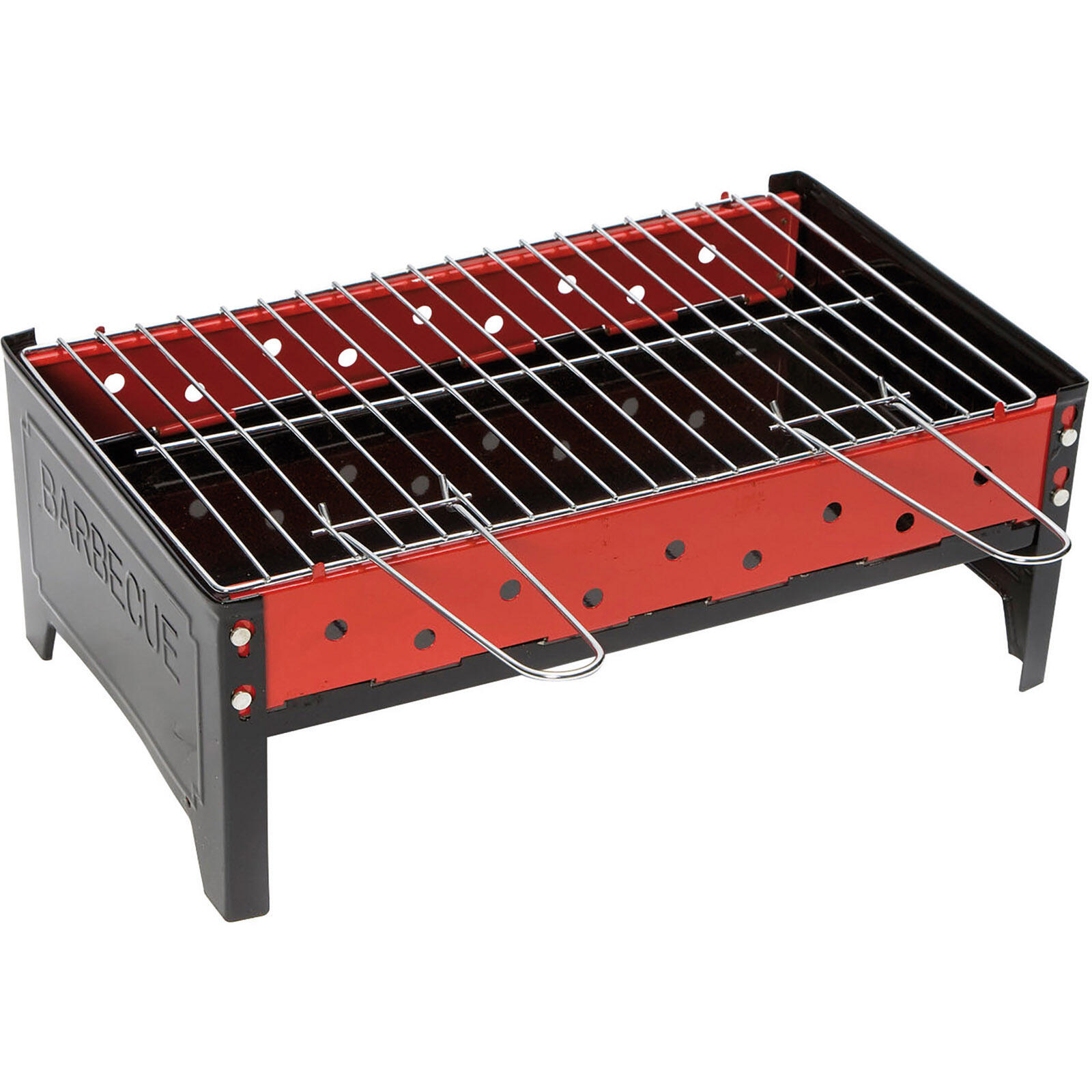 Barbecue pliant BBQ Compact Mini au charbon de bois Table camping 3/4