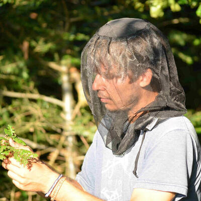 Hoofdnet muskietensluier reisklamboe bescherming tegen insecten