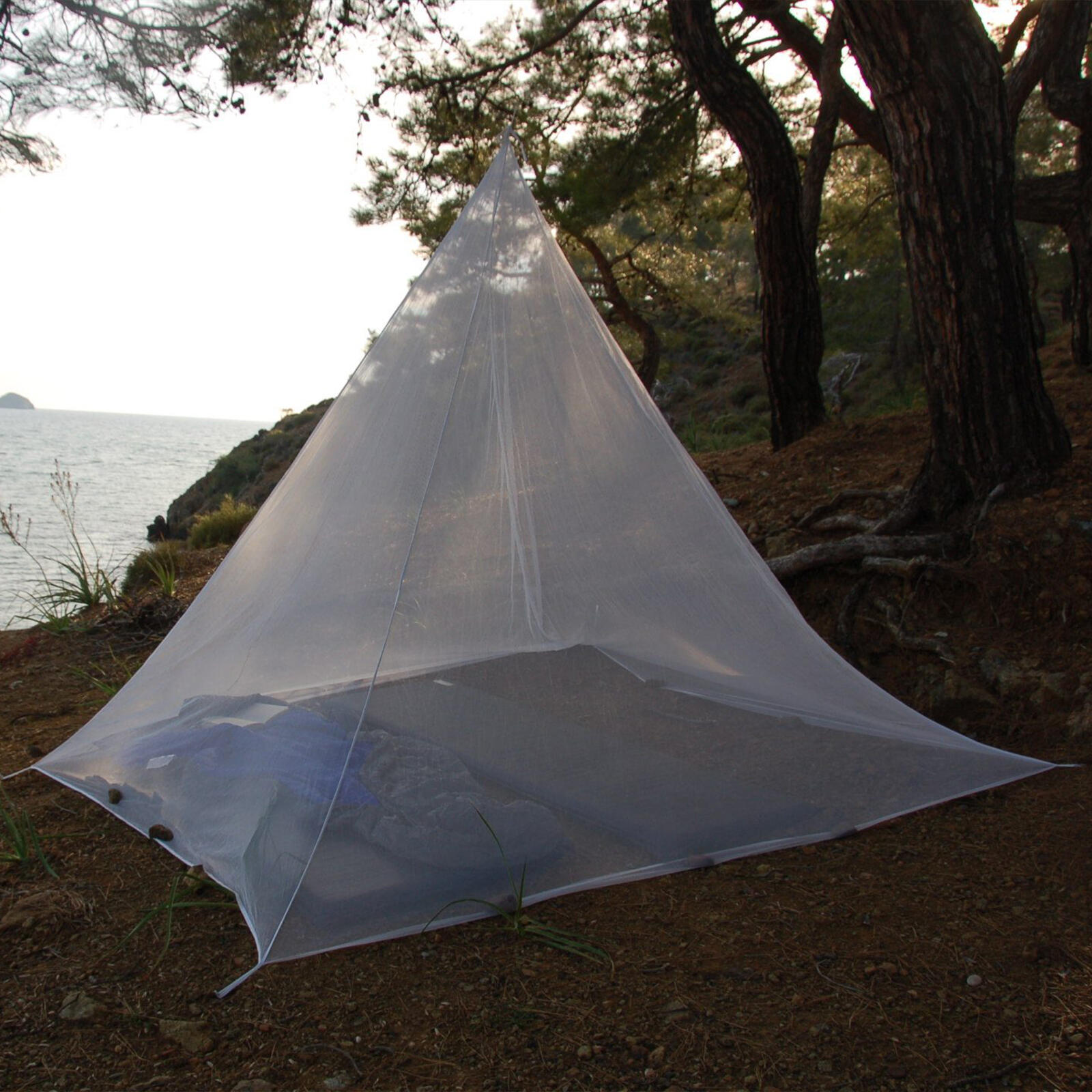 BRETTSCHNEIDER Zanzariera a maglia fine piramide da viaggio protezione dagli insetti