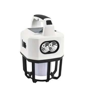 Solar Powered Camping Lantern with Multifunctional Charging