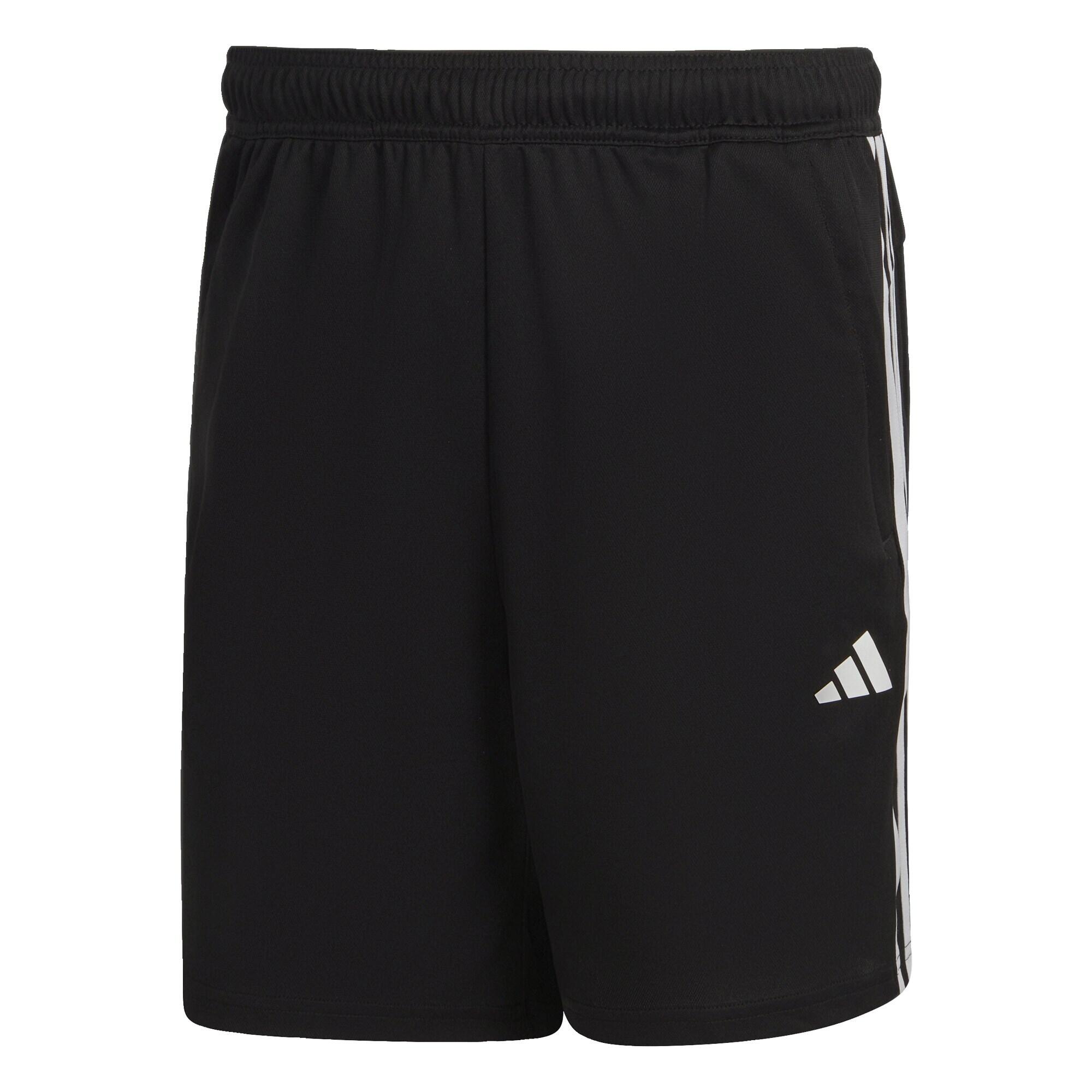 Train Essentials Piqué 3-Stripes Training Shorts 2/5