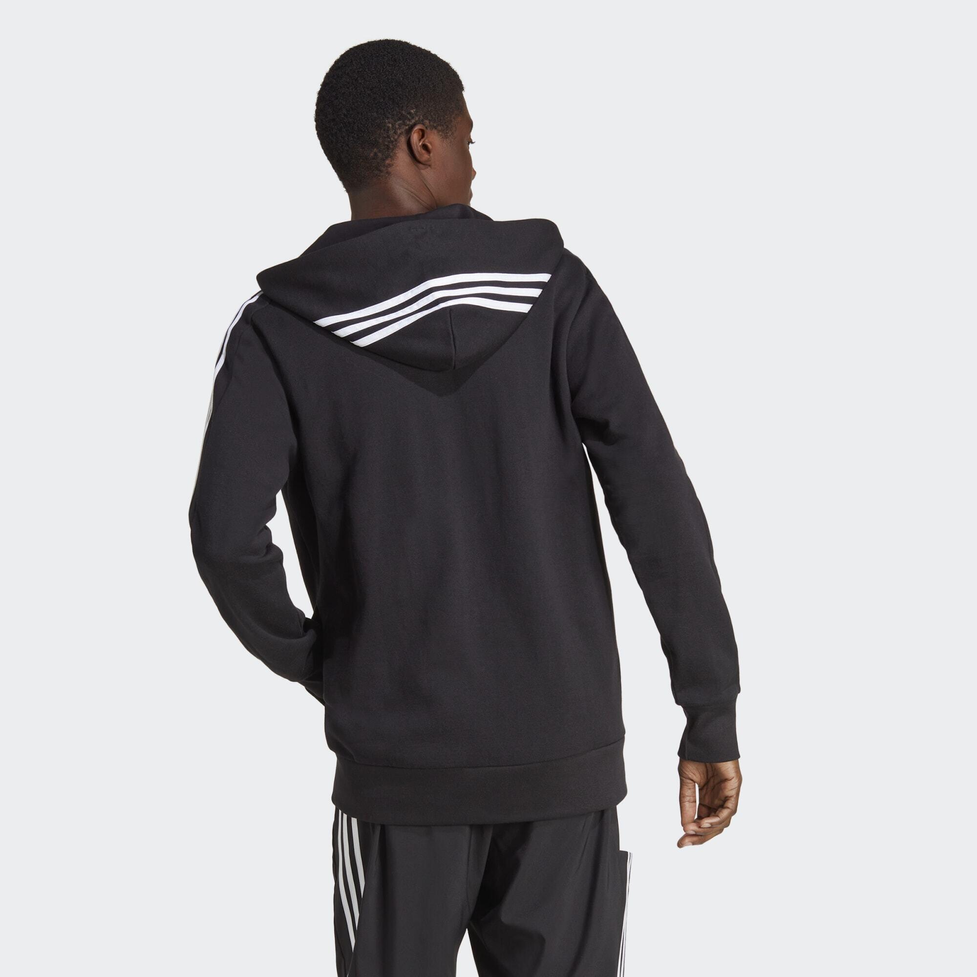 Essentials French Terry 3-Stripes Ritshoodie 3/7