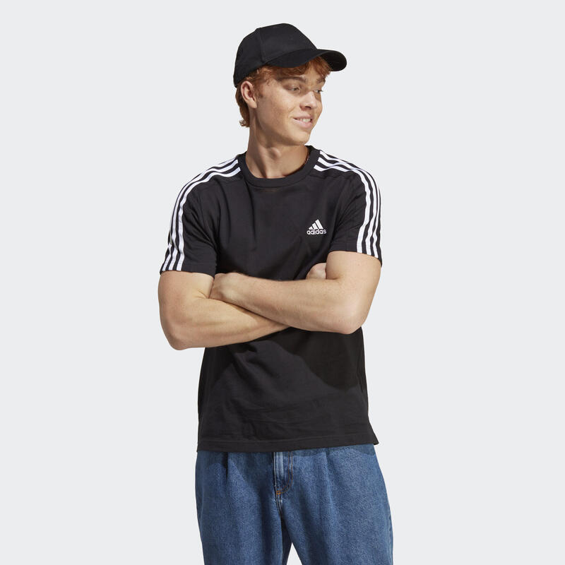 Tričko Essentials Single Jersey 3-Stripes