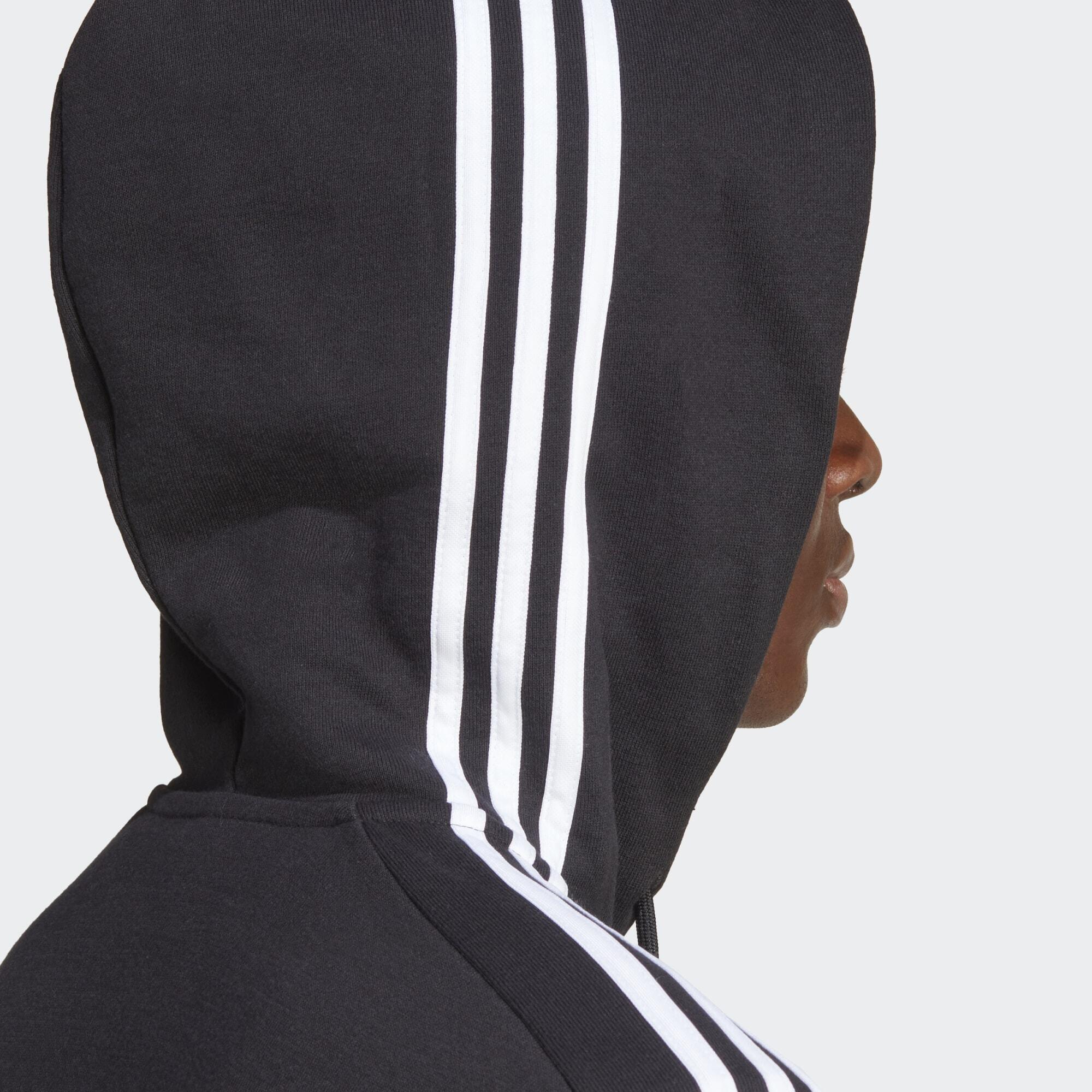 Essentials French Terry 3-Stripes Ritshoodie 6/7