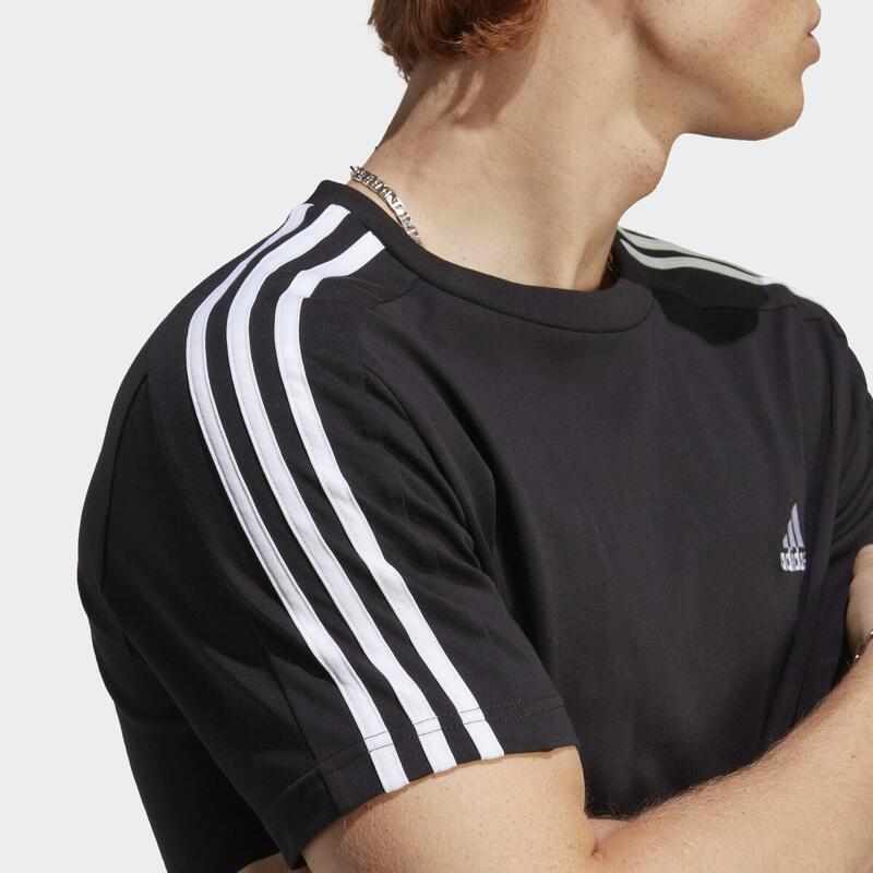 T-shirt à 3 bandes en jersey Essentials