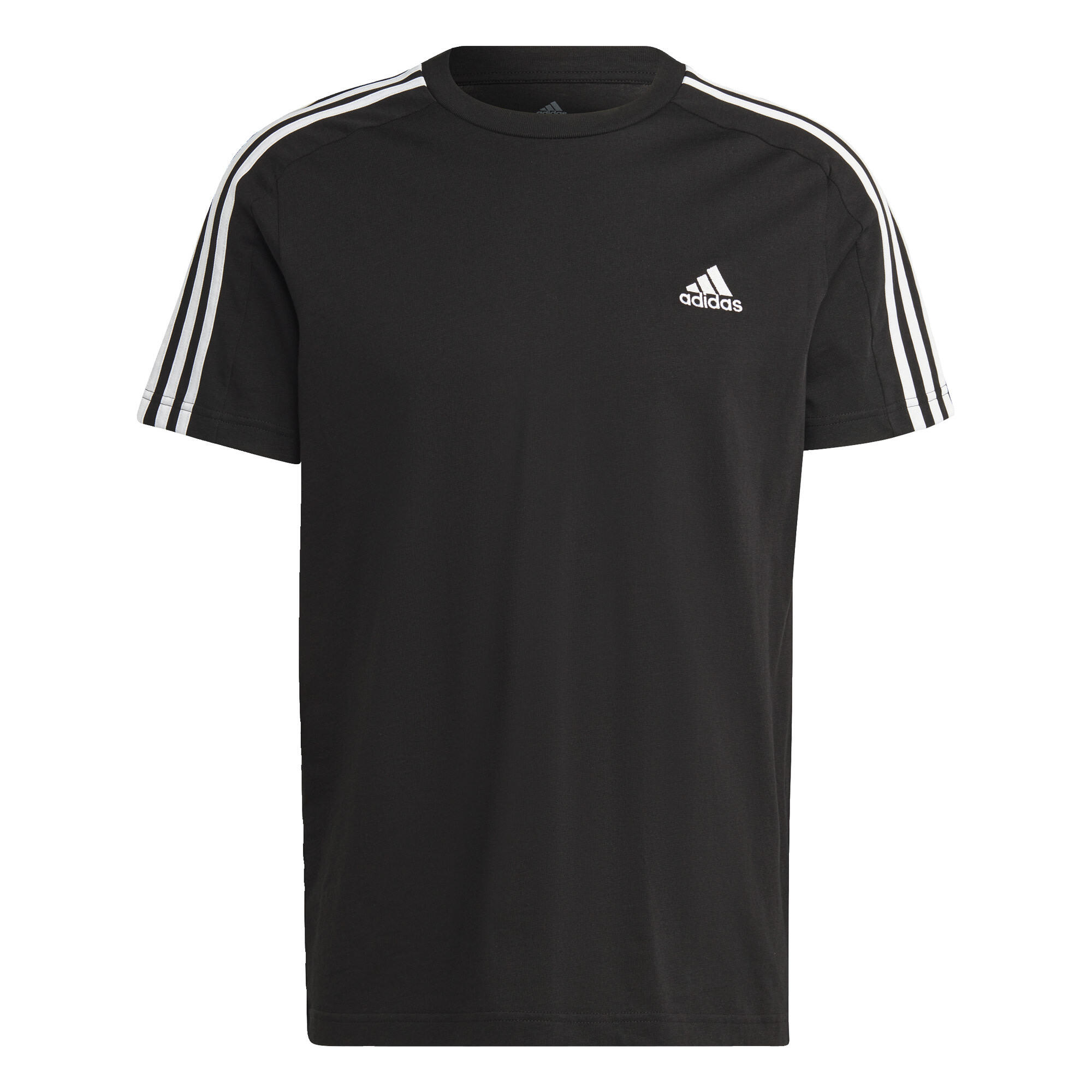 Essentials Single Jersey 3-Stripes Tee 2/7