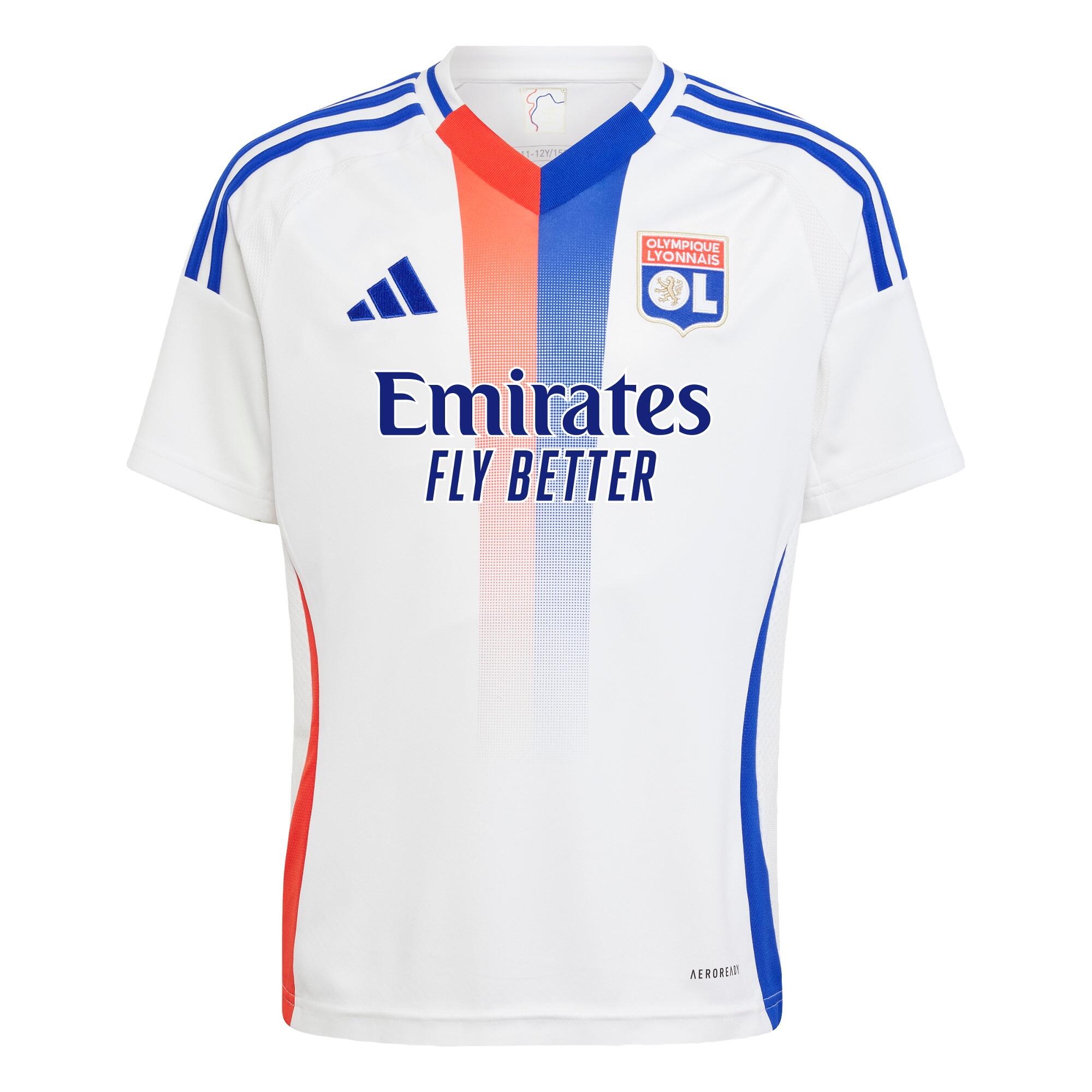 Olympique Lyonnais 24 25 Home Jersey Kids ADIDAS Decathlon