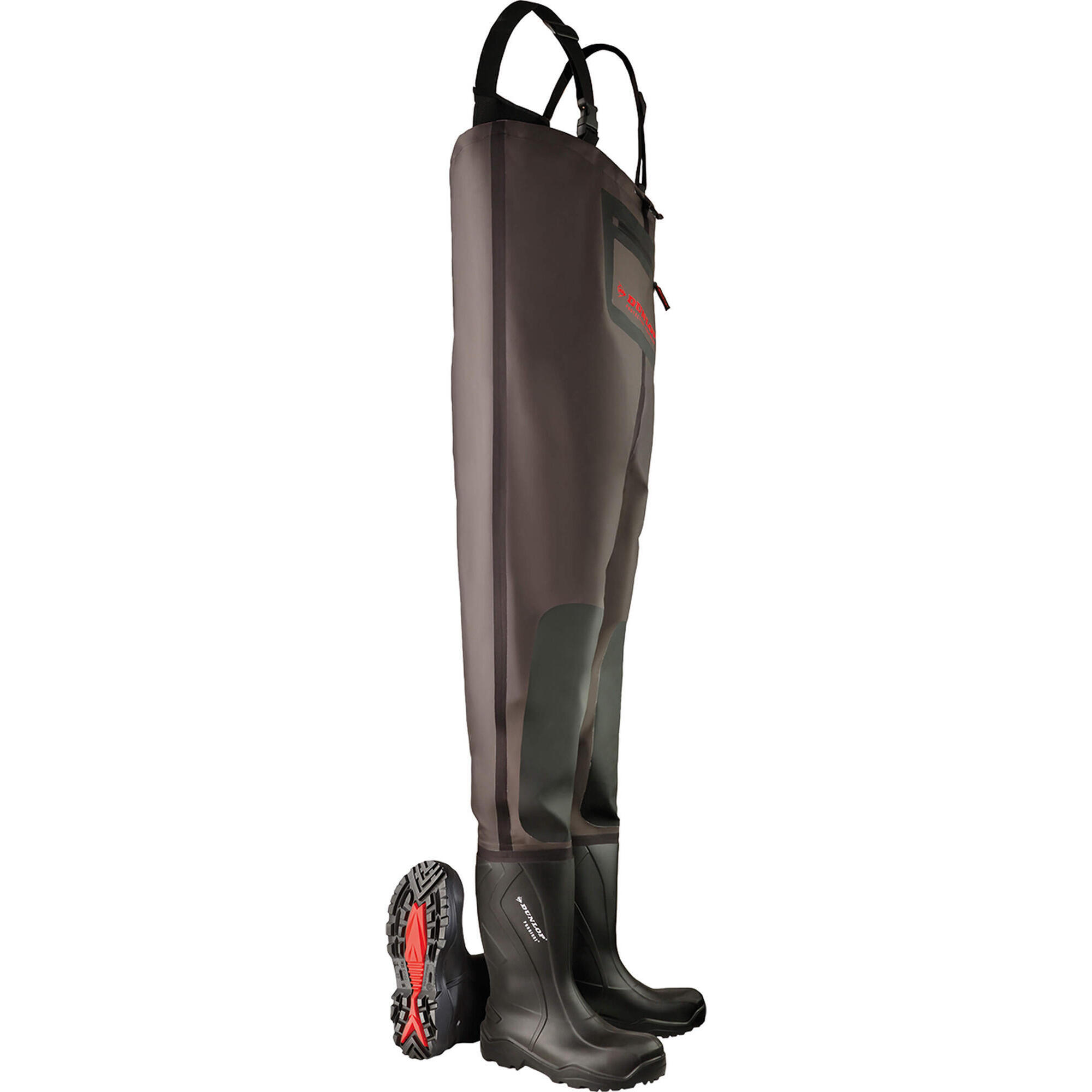 Dunlop - Dunlop Cuissardes C762043.cw Cuissardes Purofort+ Sécurité Complète - Chaussures De Sport - Noir - Decathlon