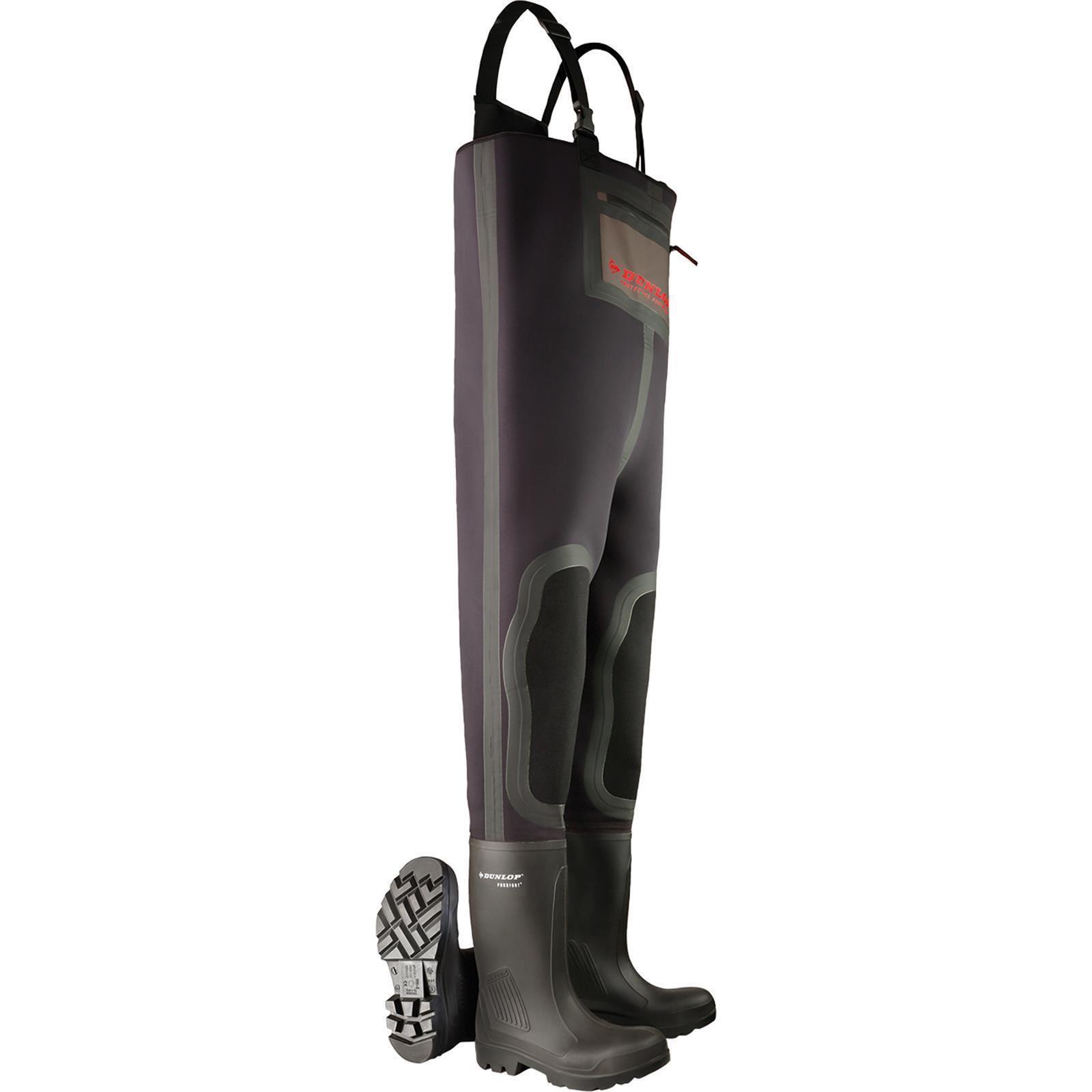 Dunlop - Dunlop Cuissardes C462043.cw Waders - Chaussures De Sport - Noir - Decathlon