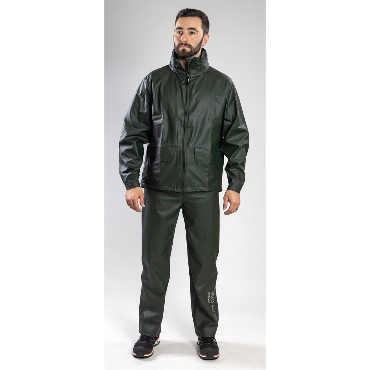 HELLY HANSEN vêtements Imperméable Voss, vert foncé 2/5
