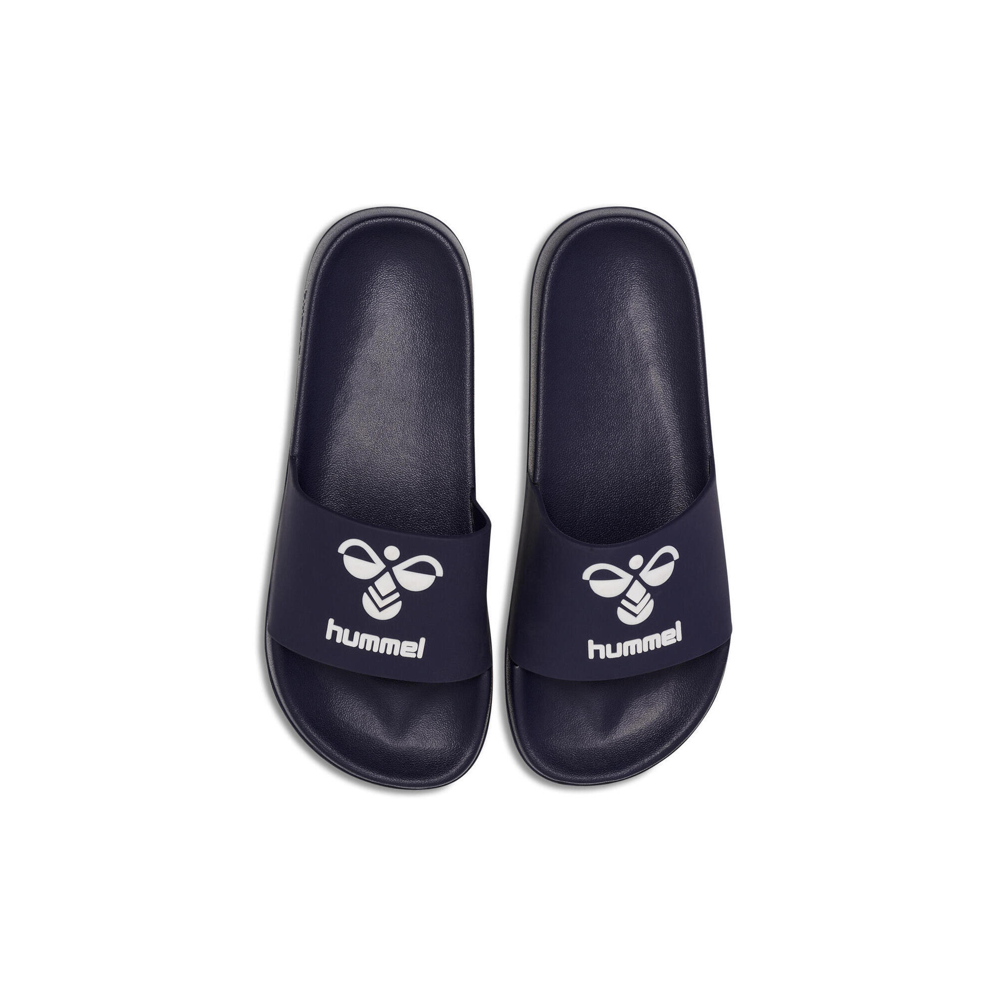 Hummel - Enfiler Badelatschen Hml Mode De Vie Adulte Hummel - Tongs - Bleu - Decathlon